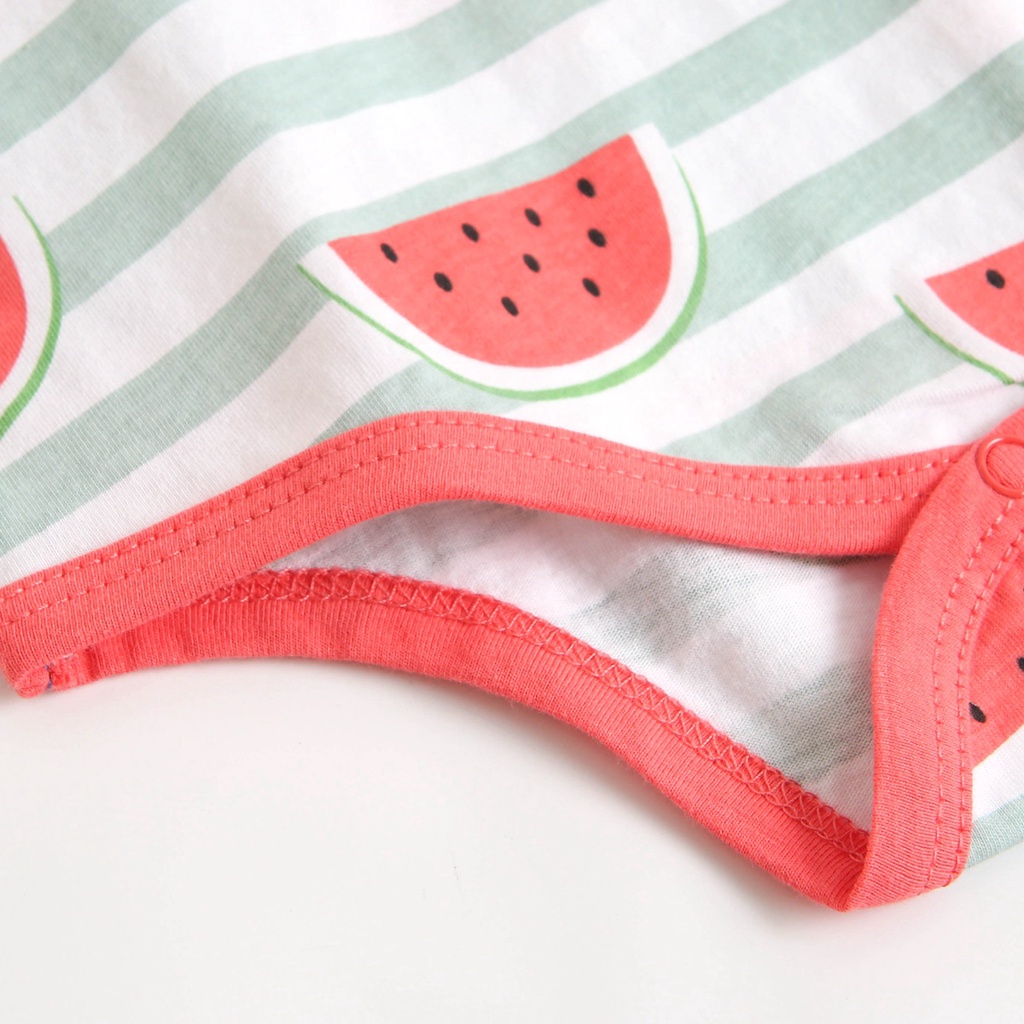 Bộ đồ Sanlutoz bằng vải cotton mùa hè cho trẻ em sơ sinh