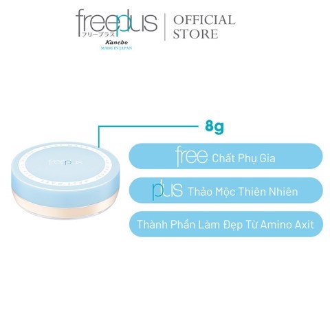 Phấn Phủ Che Phủ Tự Nhiên, Kiềm Dầu Dịu Nhẹ Cho Da Freeplus Face Up Powder 8g