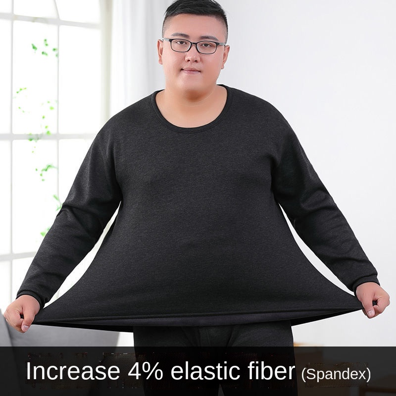 Bộ quần áo giữ nhiệt bằng nhung dày thời trang thu đông cho nam và nữ trung niên