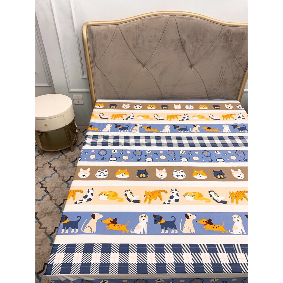 Ga CHỐNG THẤM cotton HÀN Quốc nằm trực tiếp an toàn cho bé không bí, không sột soạt. | BigBuy360 - bigbuy360.vn