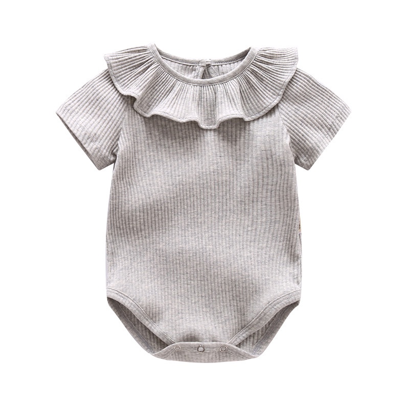 Trang Phục Leo Núi Bằng Vải cotton Tay Ngắn Cho Bé Gái Sơ Sinh Mẫu 2023