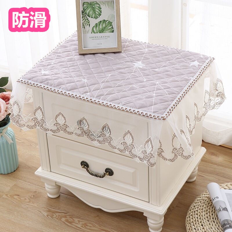 Vỏ Bọc Máy Giặt / Tủ Lạnh Chống Bụi Bẩn Tiện Dụng △☁Khăn Trải Bàn Tròn Cỡ Nhỏ Thiết Kế Dễ Thương Ốp