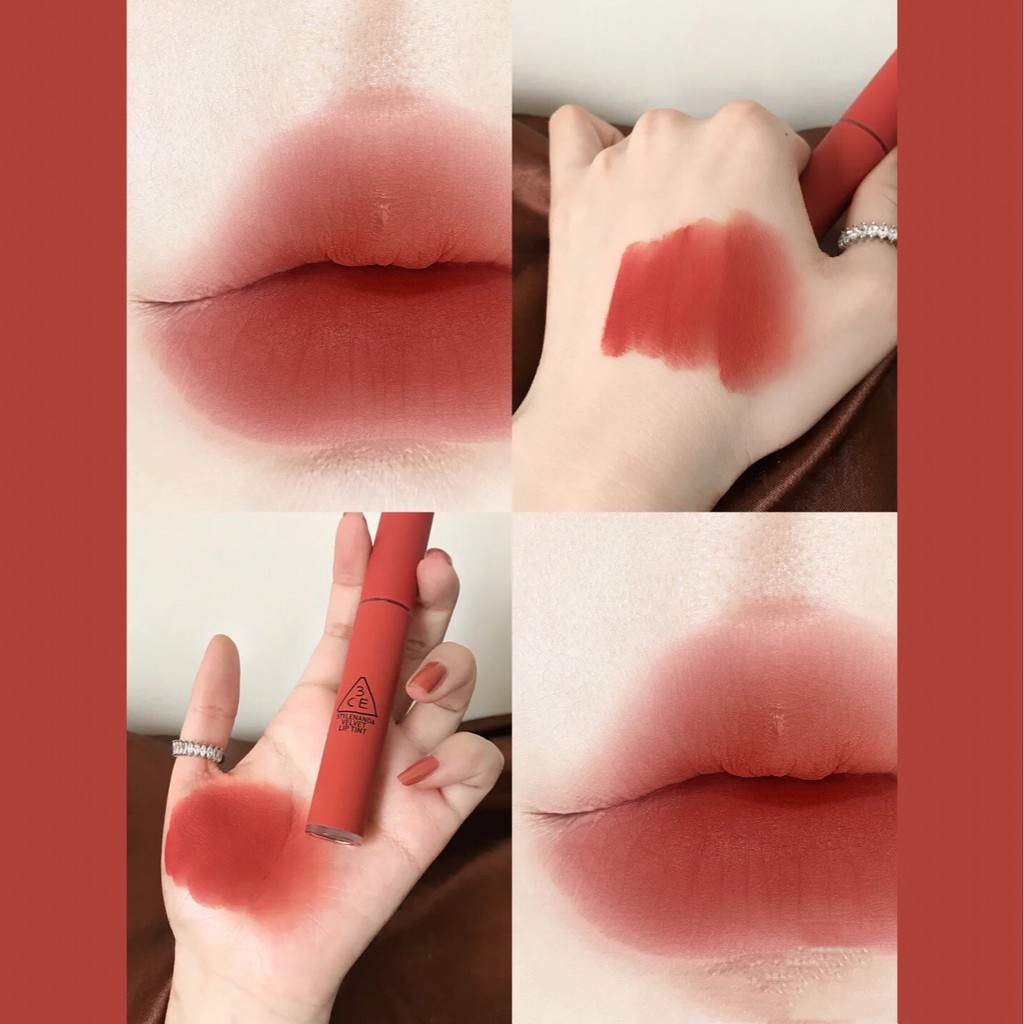 Son kem lì 3CE mềm môi tôn da Velvet Lip Tint 3CE006 | Thế Giới Skin Care