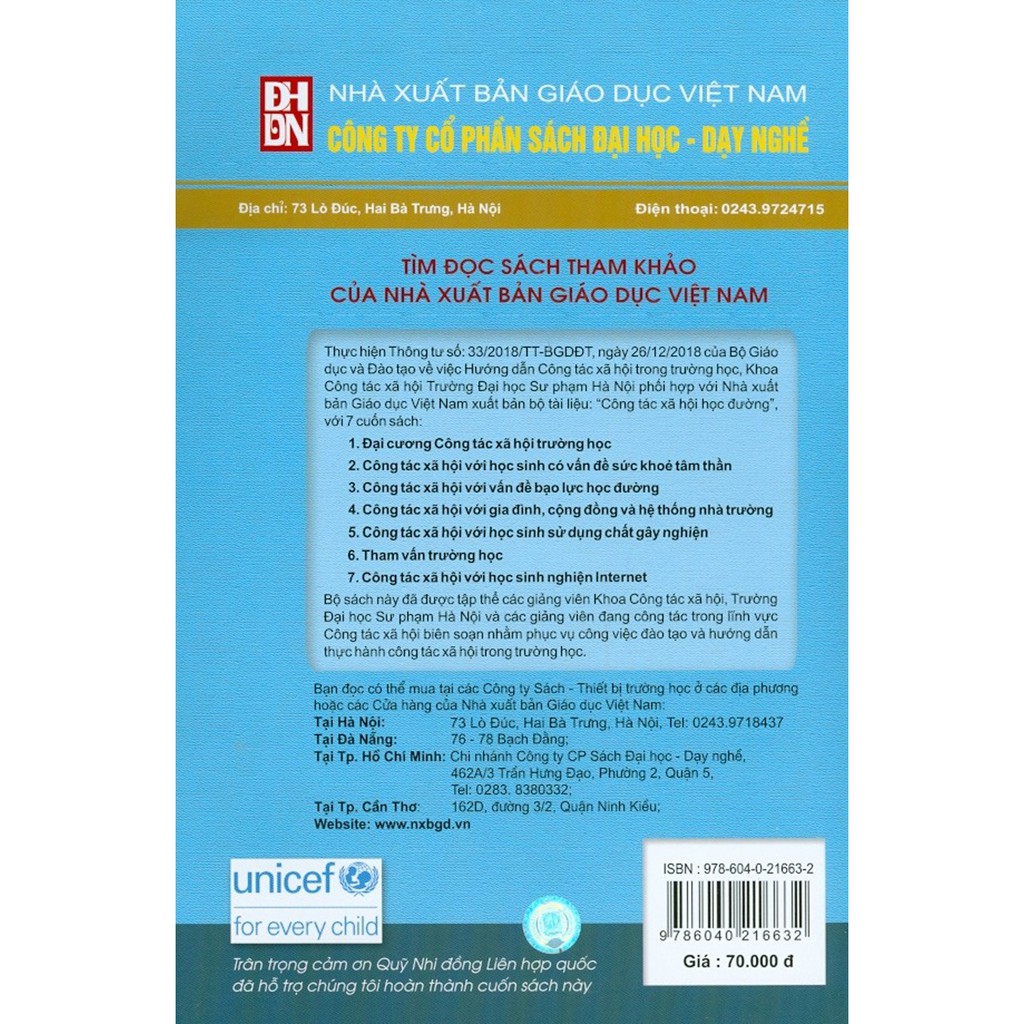 Sách - Công Tác Xã Hội Với Học Sinh Sử Dụng Chất Gây Nghiện