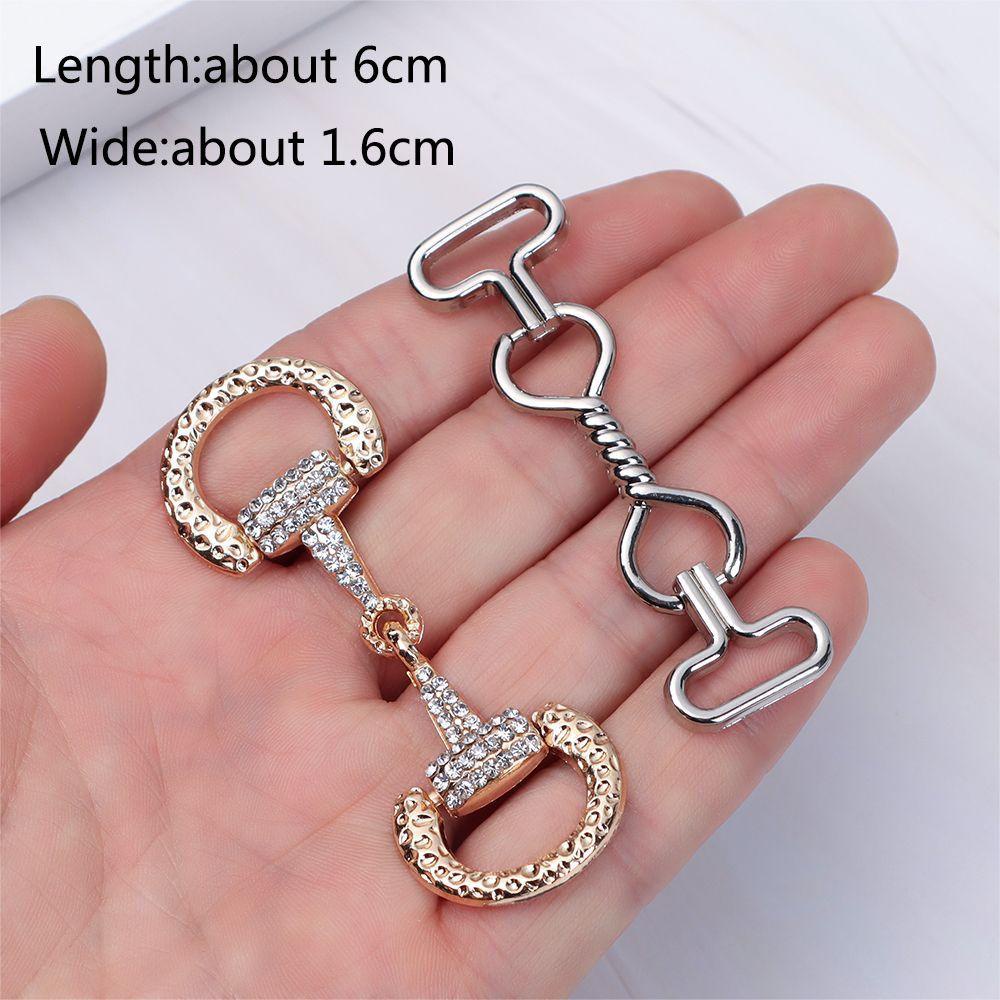 Yola Khóa Thắt Lưng Khóa Kim Loại Trang Trí Giày