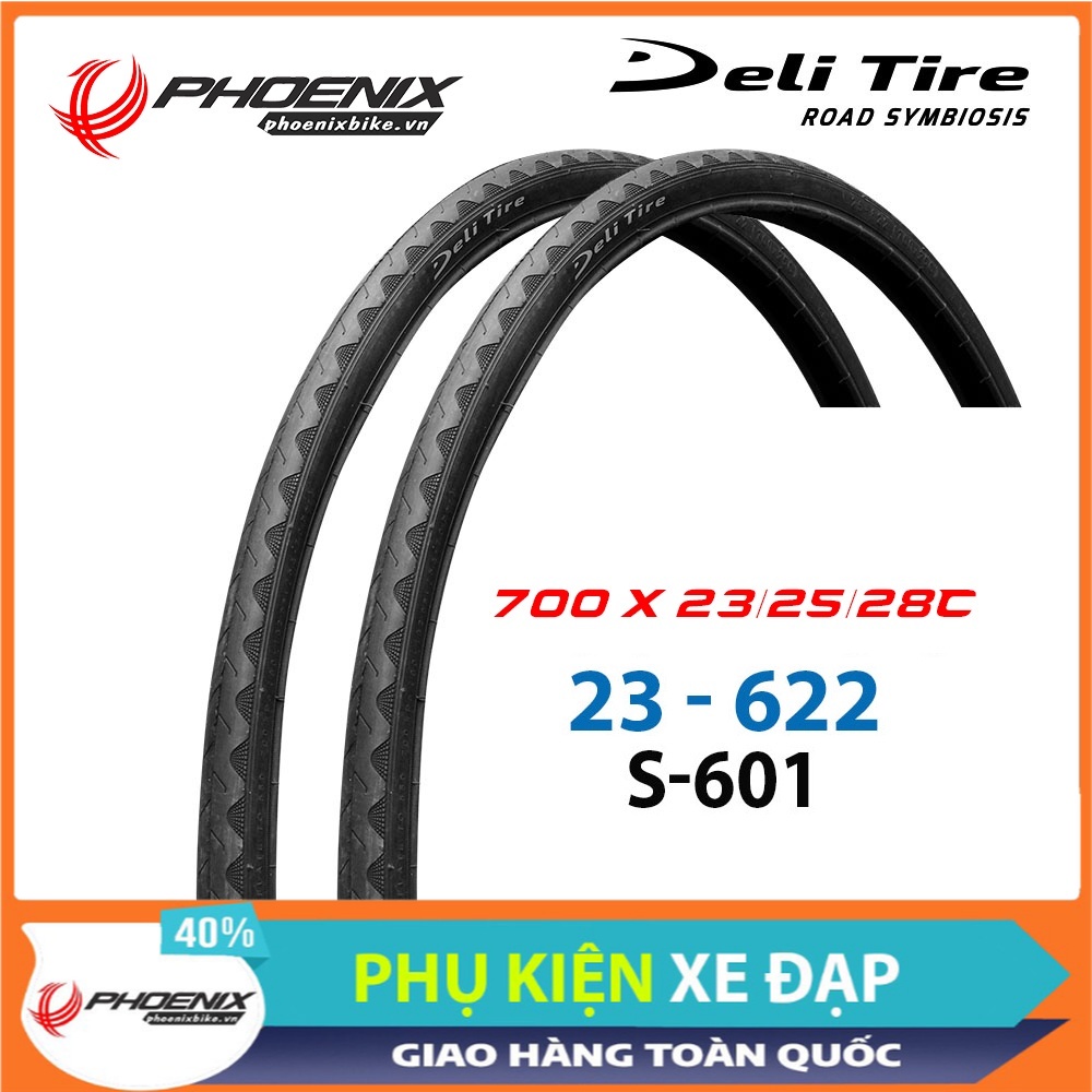 Lốp, săm xe đạp Deli Tire Indo 700x23c/25c/28c