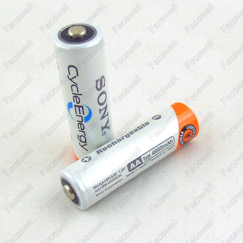 Combo vĩ 2 viên pin sạc AA (2A) Sony CycleEnergy 4600 mAh