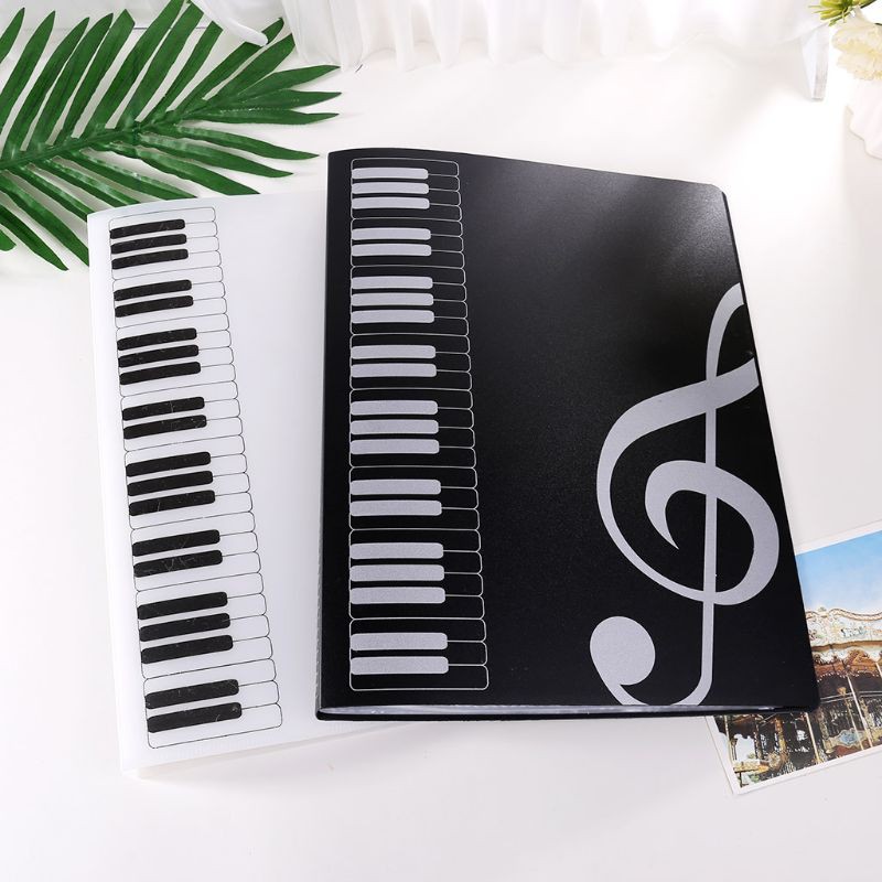 Bìa Đựng Tài Liệu Đàn Piano Youyox 40 Trang Cỡ A4