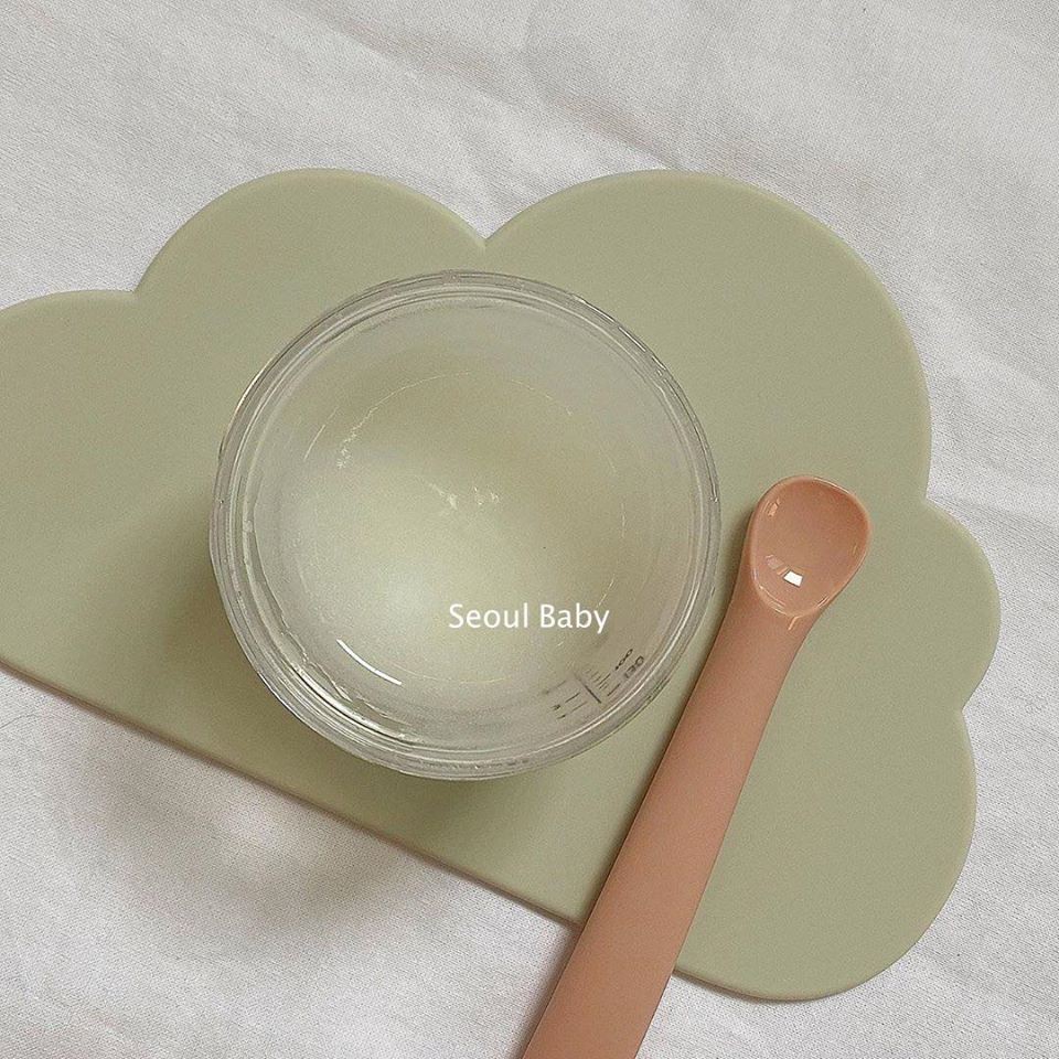 THÌA ĂN DẶM SILICONE BONBON NỘI ĐỊA HÀN