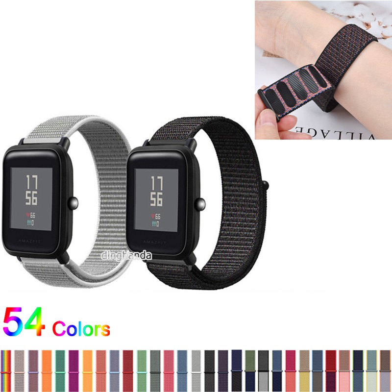 Dây Đeo Sợi Nylon Cho Đồng Hồ Thông Minh Huami Amazfit Bip Lite Bip S U Bip 3 pro