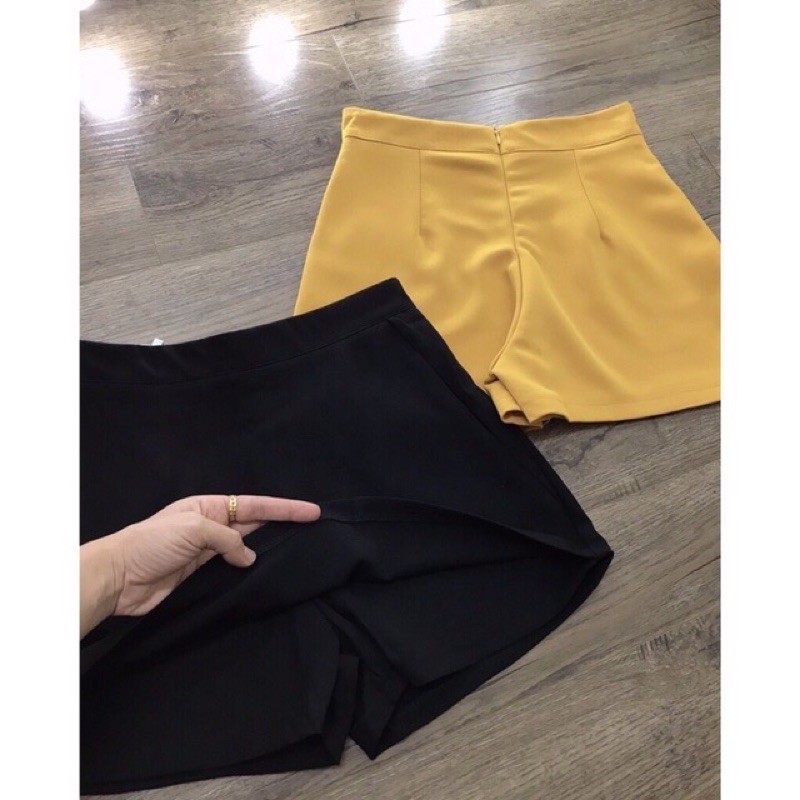 Chân váy chữ A ngắn lưng cao có quần lót trong | BigBuy360 - bigbuy360.vn