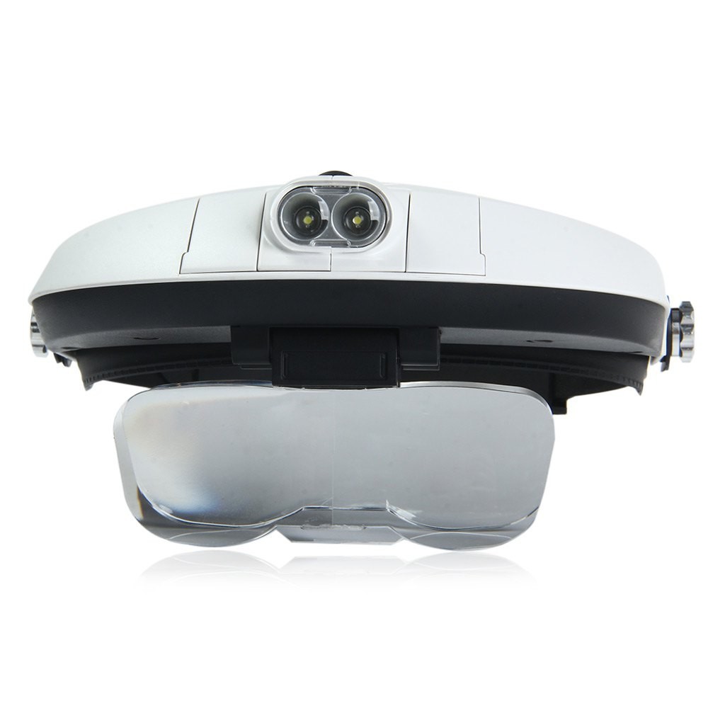 [FREE SHIP =&gt; 50K ] Kính lúp đội đầu đọc sách, sửa chữa phóng đại 5 kính