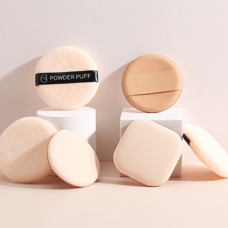 [Hàng mới về] Set 6 Mút Trang Điểm Nhiều Hình Dạng Chuyên Dụng Chất Lượng Cao