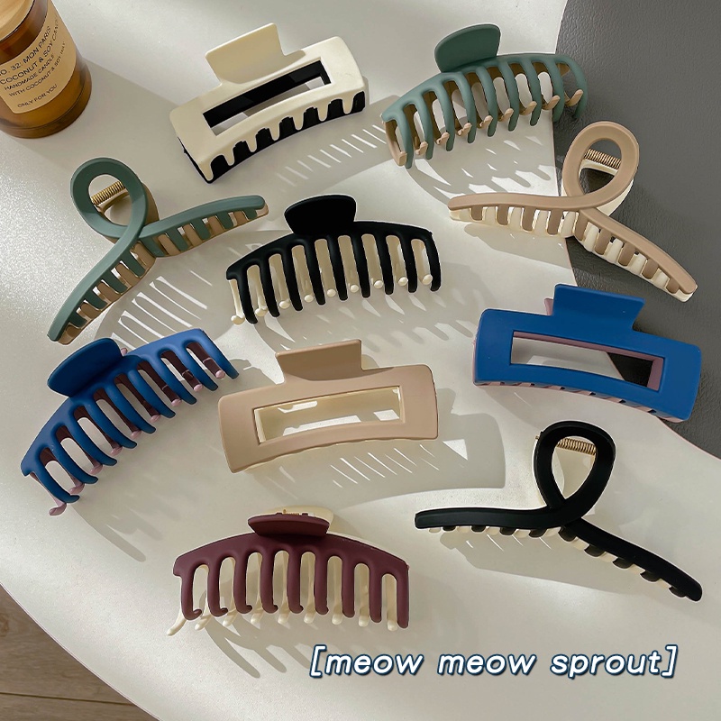 Kẹp Tóc Hình Cá Mập Nhiều Màu Sắc Phong Cách Hàn Quốc Dành Cho Nữ