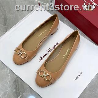 ❏▧ Giày Lười Da Bóng Đế Dày Cho Nữ