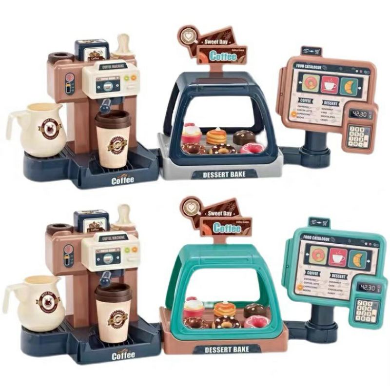 Đồ chơi bán hàng siêu thị mini nhiều chủ đề, quầy siêu thị  bán kem, bánh ngọt,pizza..