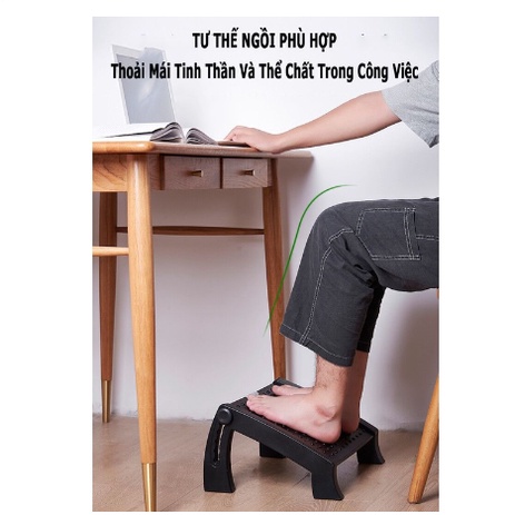 Ergonomic Footrest Ghế Gác Chân Văn Phòng - ghế kê chân Công Thái Học văn phòng, học sinh, sinh viên, chơi game