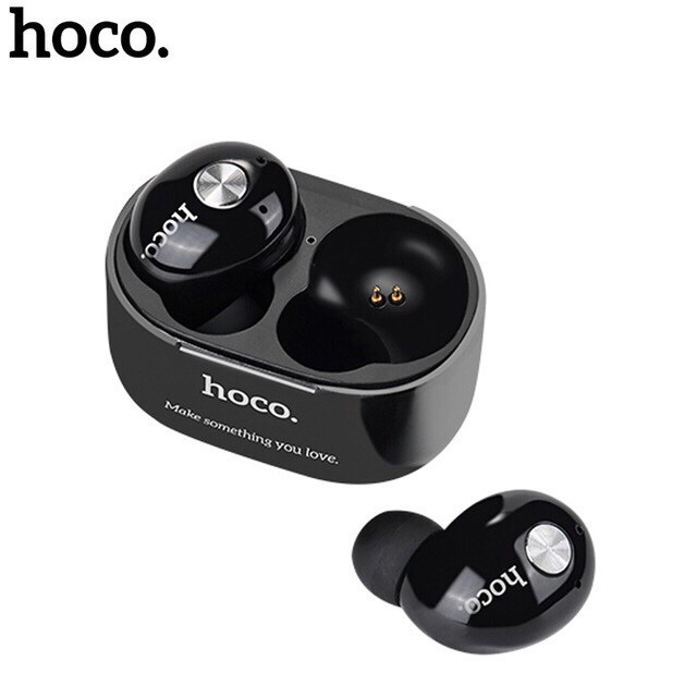 Tai Nghe Bluetooth Cao Cấp ES10 - Chính Hãng 2 tai mini kèm dock sạc k dây