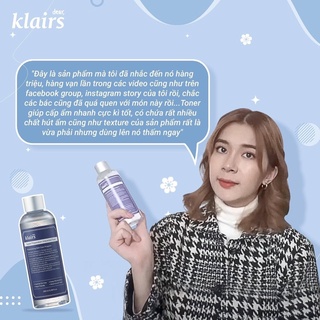 Toner cấp ẩm Dear Klairs không mùi
