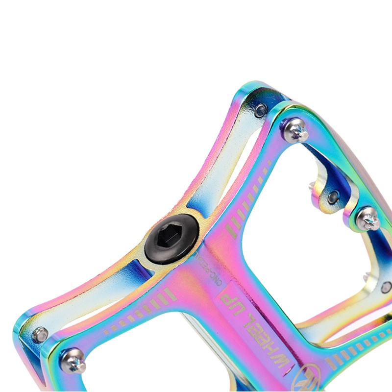 QQ Bàn Đạp Bằng Kim Loại Gọn Nhẹ Chống Trượt Cho Xe Đạp Leo Núi BMX