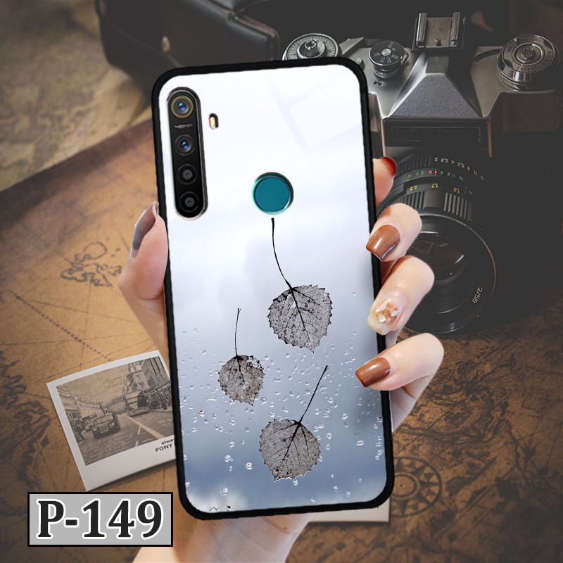 Ốp Realme 5i/ 6i - lưng kính in hình 3D
