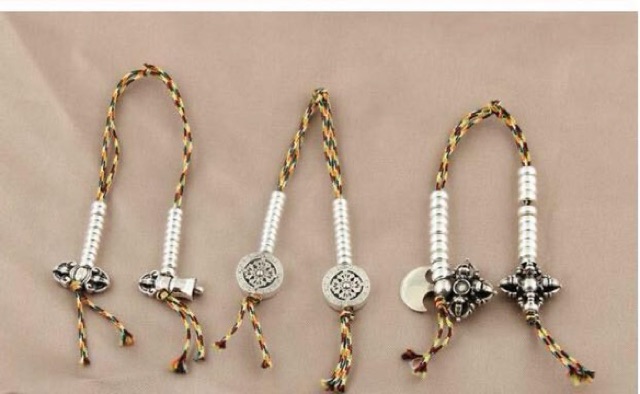 Túc số đếm lần chuỗi hạt Nepal Bạc S925