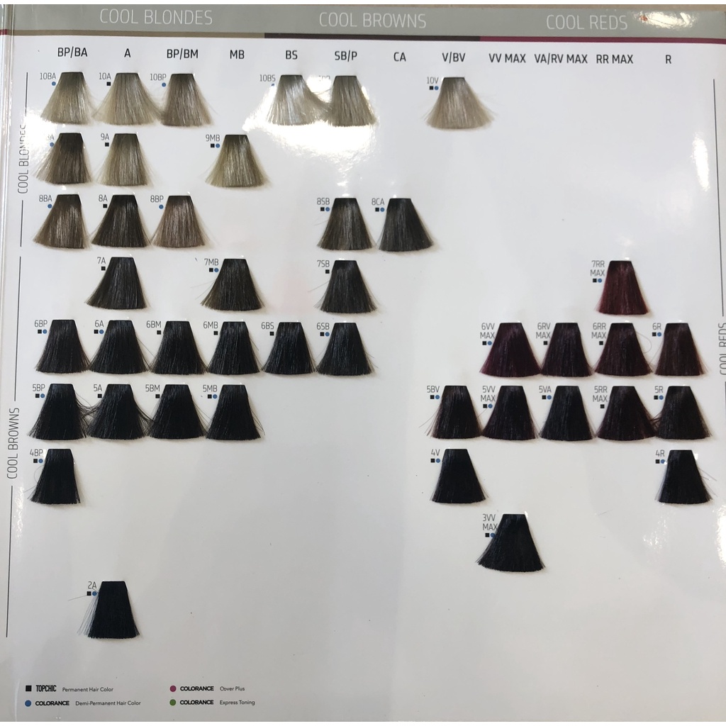 Nhuộm Goldwell Topchic thời trang 250ml