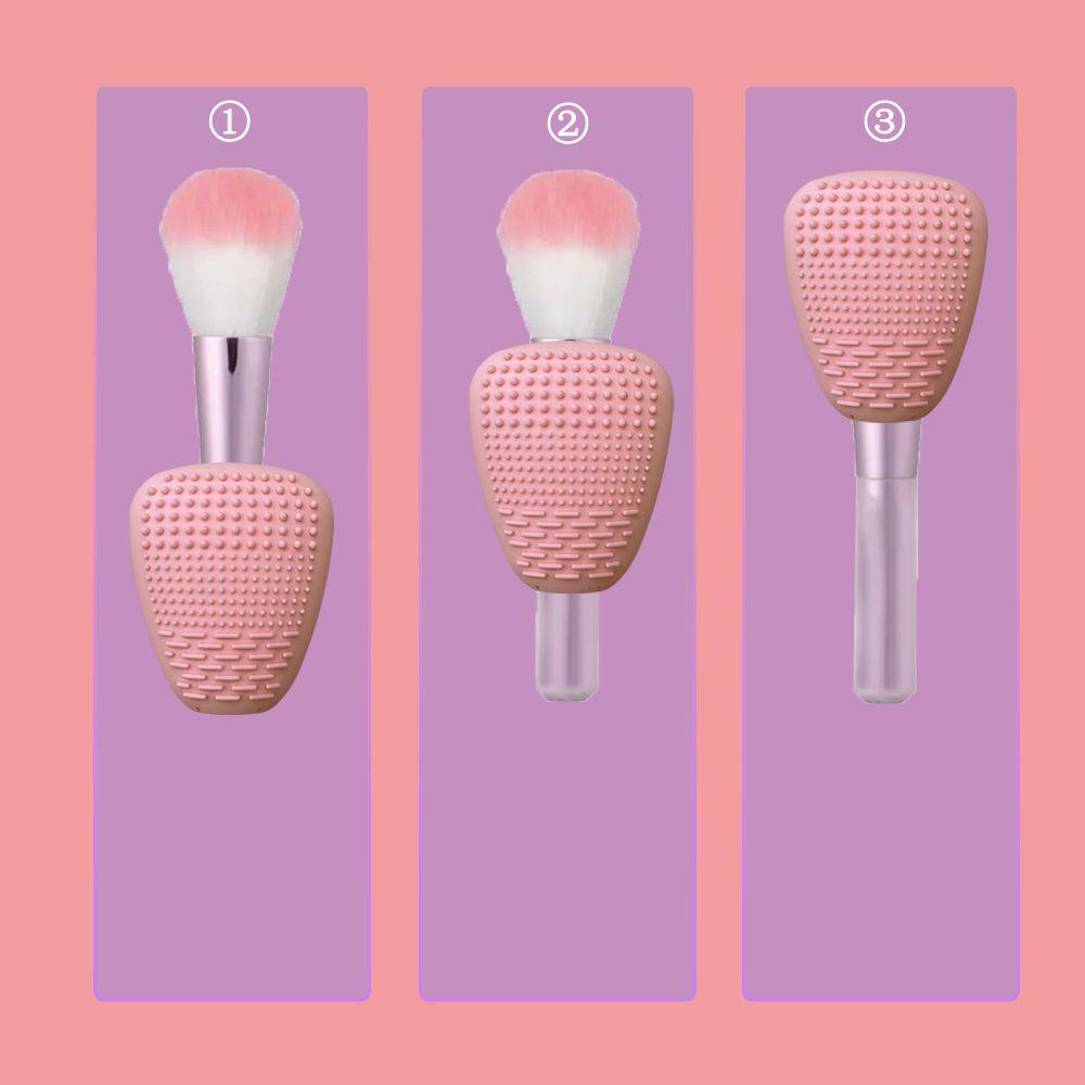 Cọ Trang Điểm Lông Mềm Bảo Vệ Cọ Tiện Dụng Khi Đi Du Lịch