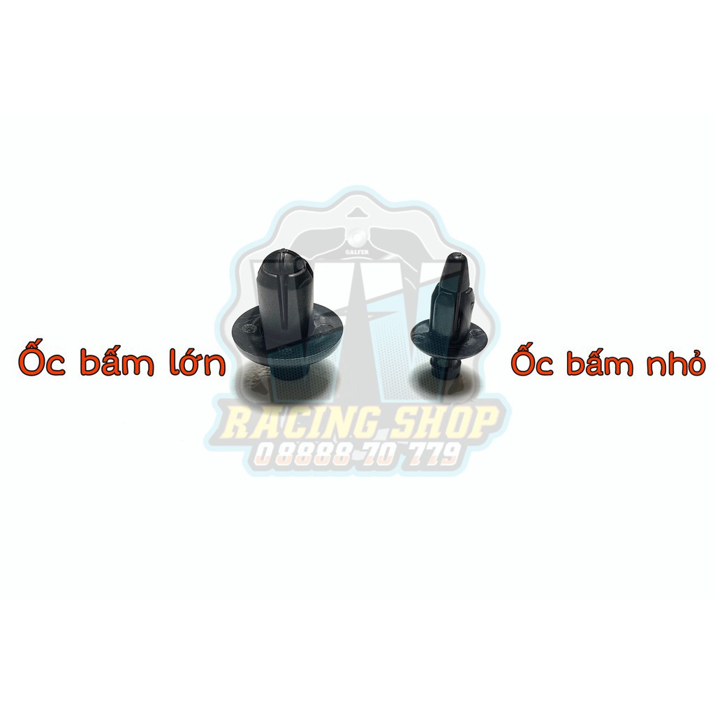 ỐC BẤM DÀN NHỰA WINNER - WINNER X - GTR - EXCITER 150 - VARIO - AIR BLADE - VISION - RAIDER VÀ CÁC DÒNG XE HONDA