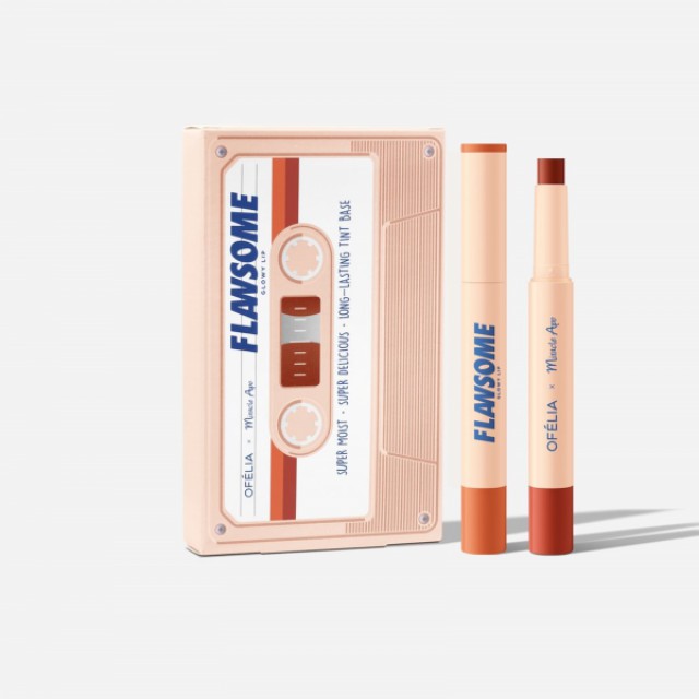 Set 2 Thỏi Son Ofélia x Miracle Apo Flawsome Glow Lip “The Nude Set” (2 x 2g) | BigBuy360 - bigbuy360.vn