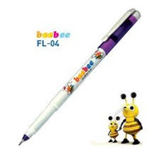 Bút lông kim BeeBee FL-04 (cây) (mực tím)