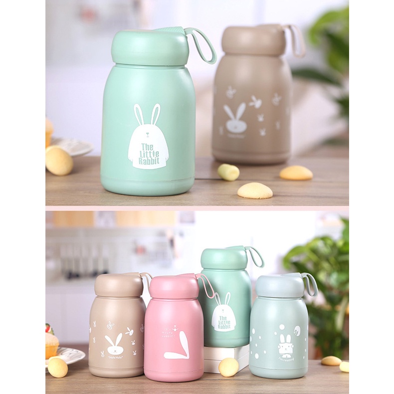 Ly Thủy Tinh Mini Hình Thỏ Munchkin Dễ Thương