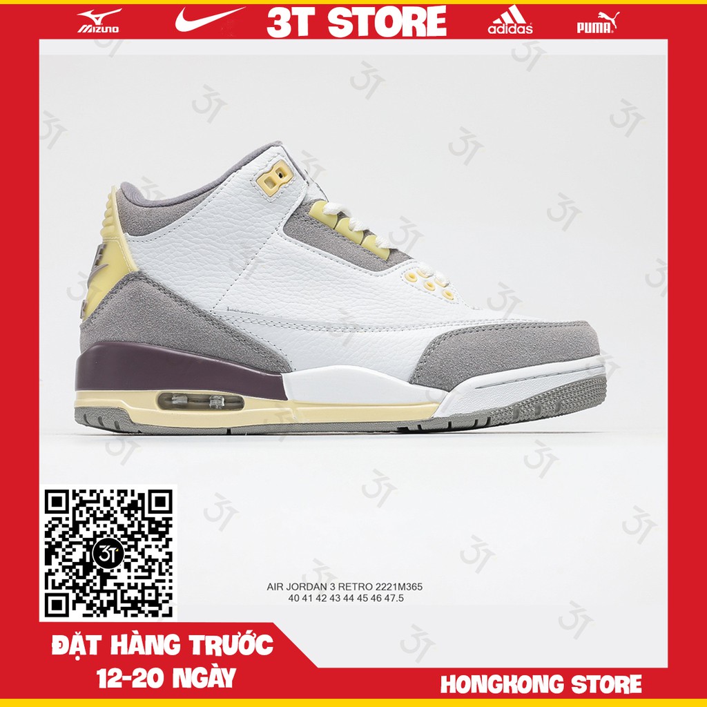 GIÀY SNEAKER MÃ SẢN PHẨM_Air Jordan 3 Retro NHIỀU MÀU PHONG CÁCH FULLBOX + FREESHIP