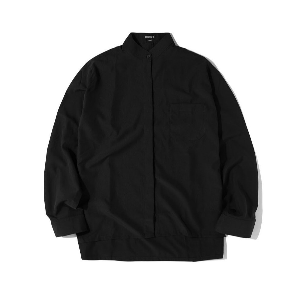 Usthebasic - [Shopee Exclusive] Áo sơ mi Collarless Shirt