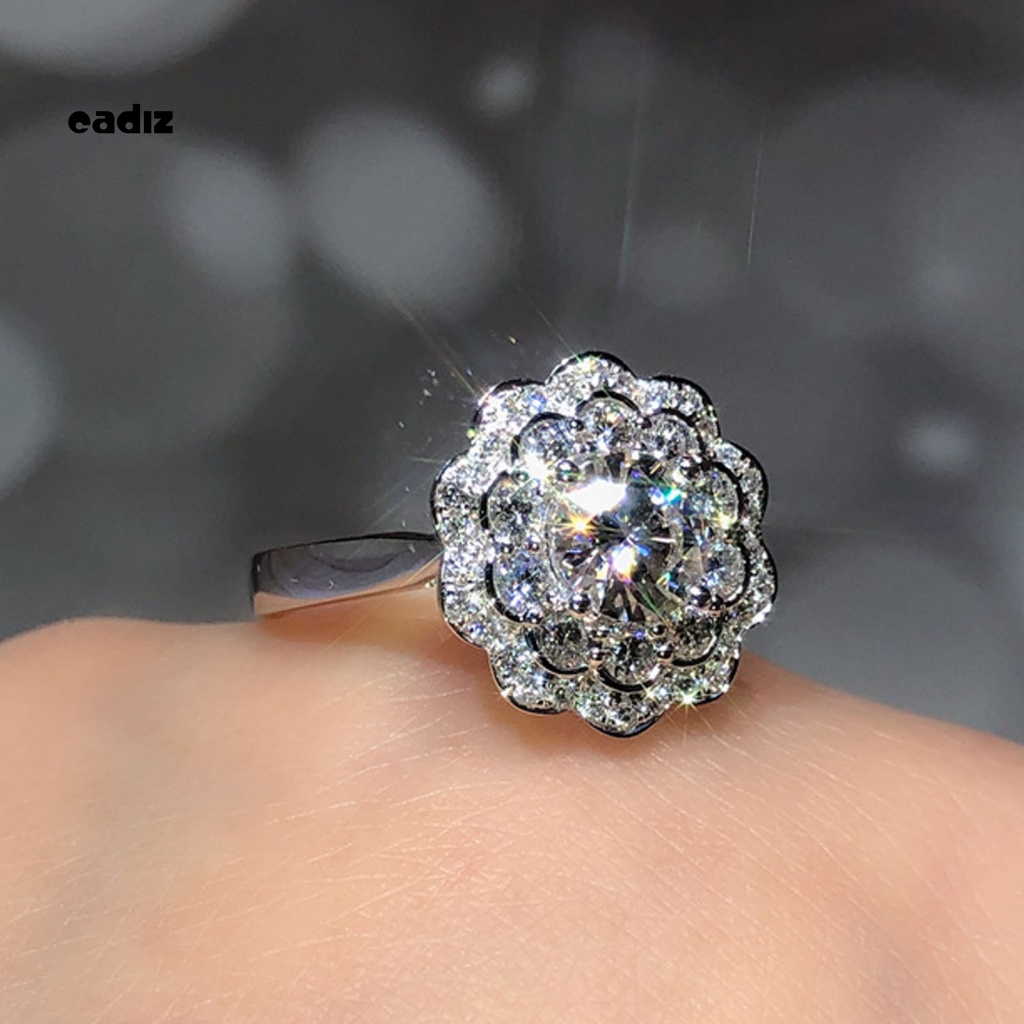 Nhẫn Đính Đá Phong Cách Cổ Điển Sang Trọng Dành Cho Nữ