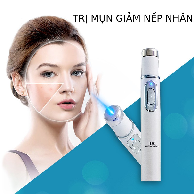 Máy trị liệu bằng ánh sáng xanh💢 Loại bỏ các vết mụn, chữa sẹo mụn, giảm mụn💢Làm căng da, thu nhỏ lỗ chân lông