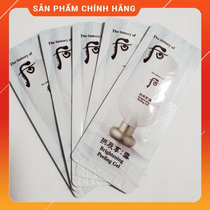 Combo 10 gói kỳ #TẨY DA# whoo 1ml