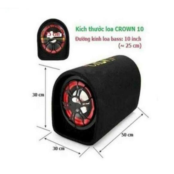 LOA ỐNG ĐẾ CROWN 10 BLUETOOTH