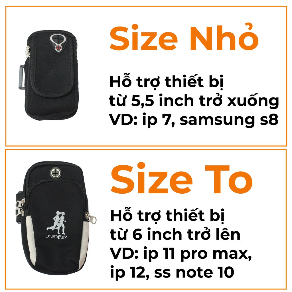 Túi Đeo Tay Chạy Bộ, Túi Đựng Điện Thoại Đeo Tay Luyên Tập Thể Thao Tiện Dụng