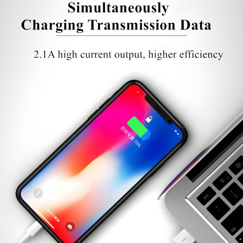 Dây Cáp Sạc USB Nhanh Cho IPhone 7 8 Plus X XS Max XR 5 5S SE 6 6S Plus IPad