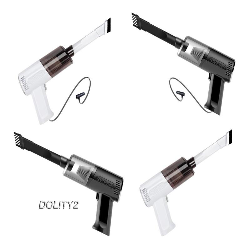 [Dolity2] Máy Hút Bụi Xe Hơi / Nhà Cửa Có Đèn LED Sử Dụng Kép Mạnh M