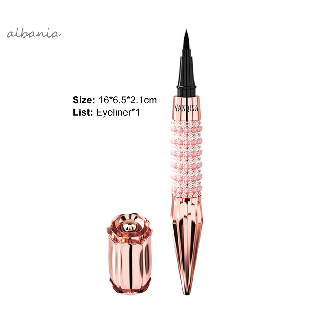 <albania>Chì kẻ mắt đính đá trang điểm hình hoa hồng nhỏ gọn | BigBuy360 - bigbuy360.vn