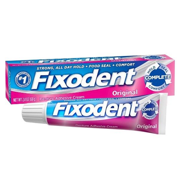 Keo Dán Hàm Giả Fixodent