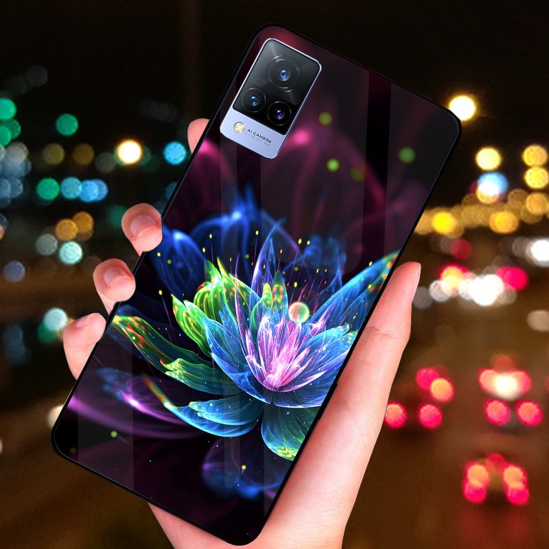 Ốp Lưng VIVO V20, V21 5G mặt lưng cường lực chất lượng, cao cấp, sáng bóng