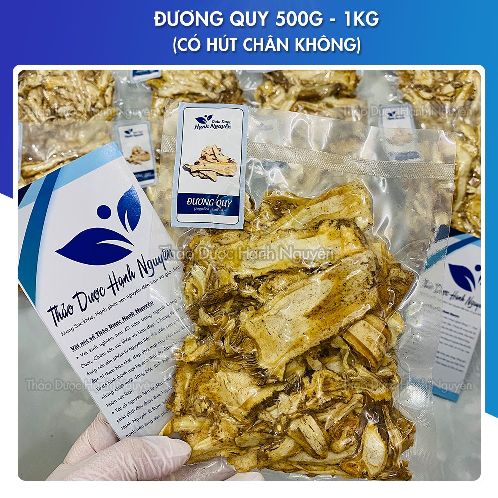 Đương quy thái lát 1kg - Thảo Dược Hạnh Nguyên