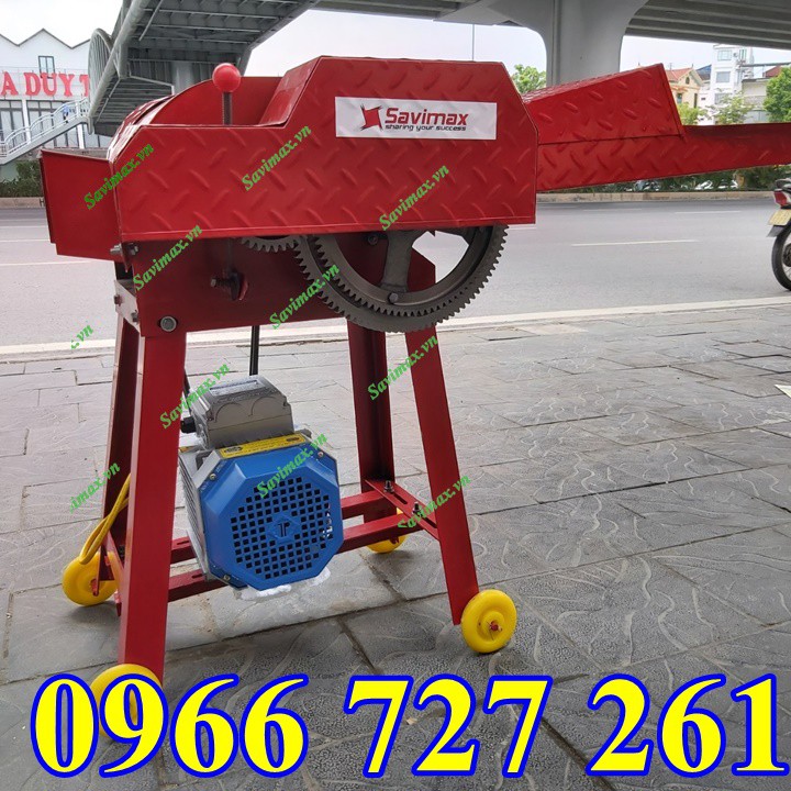 Máy băm nghiền đa năng, máy băm rơm, băm cỏ voi ,... làm thức ăn chăn nuôi cho trâu bò, trồng nấm ủ phân hữu cơ 3KW