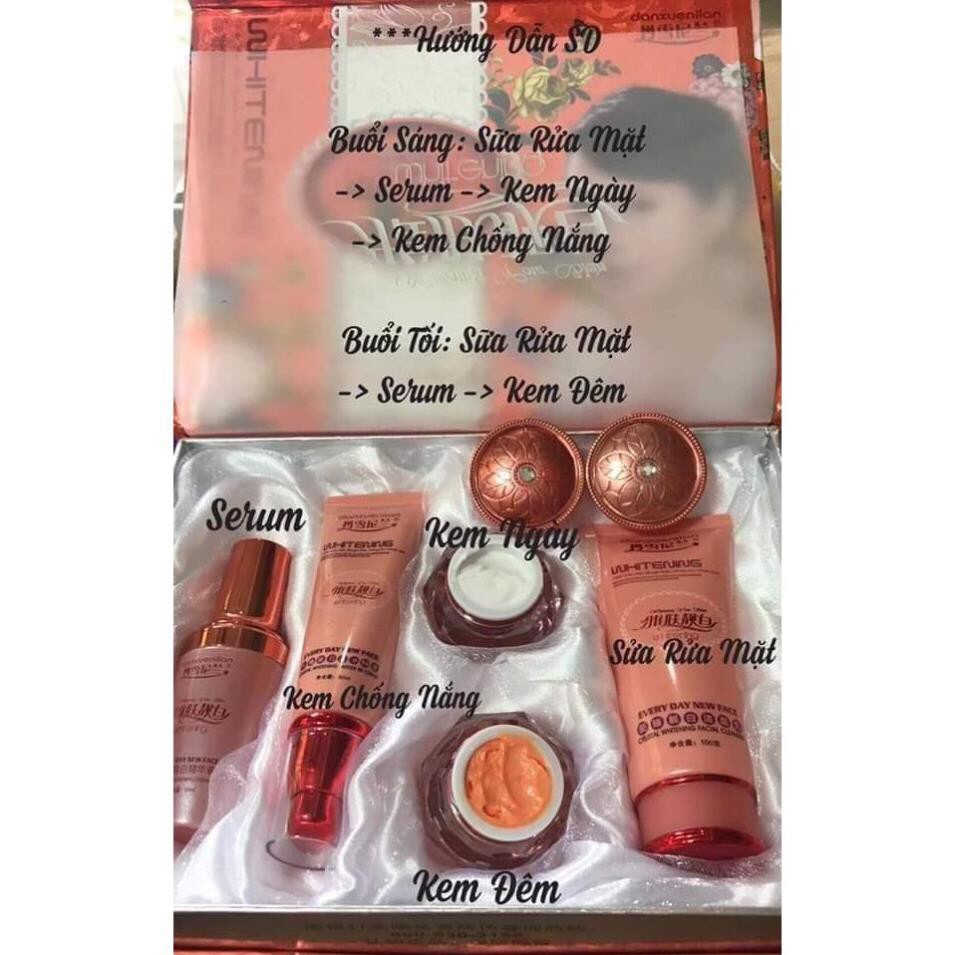 bộ kem hoàng cung cam chính hãng (giành cho da nám nặng, nám lâu năm)