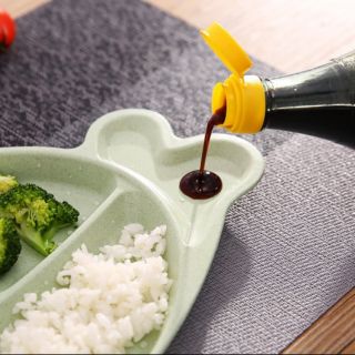 Khay ăn dặm lúa mạch hình cá dễ thương cho bé yêu