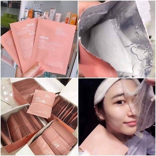 Mặt Nạ Nhau Thai Tế Bào Gốc Rwine Beauty Steam Cell Placenta Mask Nhật Bản