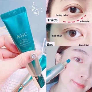 kem dưỡng mắt ahc tuýp xanh
